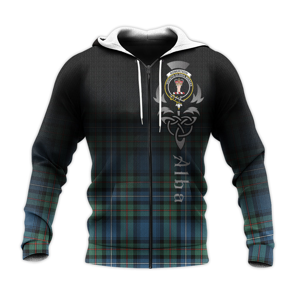 Robertson Hunting Ancient Tartan Hoodie - Alba Celtic Style