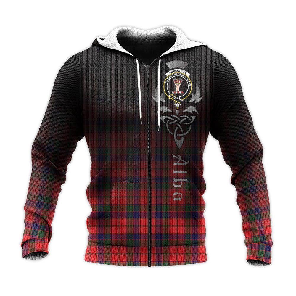 Robertson Modern Tartan Hoodie - Alba Celtic Style
