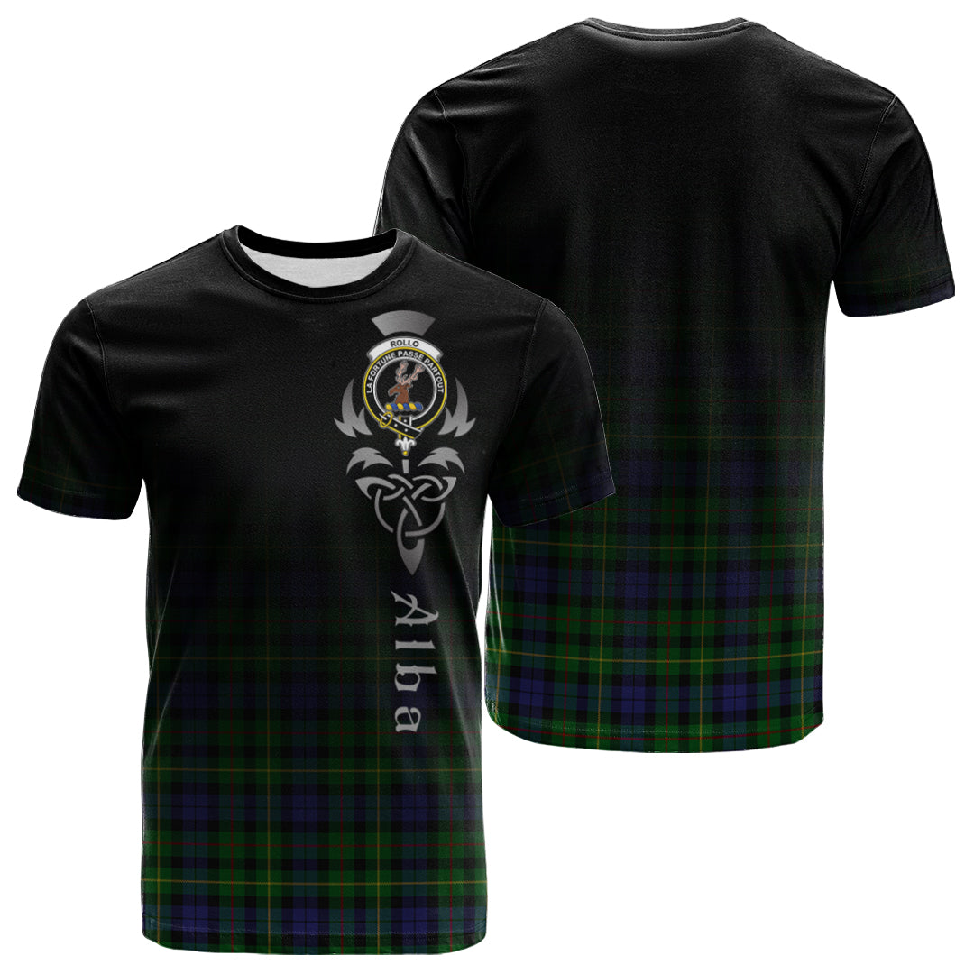 Rollo Tartan Crest T-shirt - Alba Celtic Style