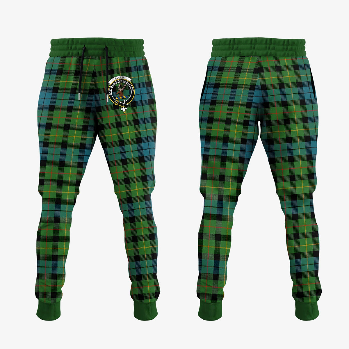 Rollo Ancient Tartan Crest Jogger Sweatpants