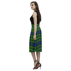 Rollo Modern Tartan Aoede Crepe Skirt