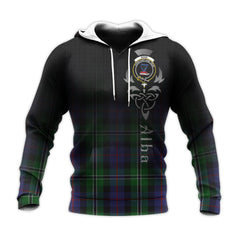 Rose Hunting Tartan Hoodie - Alba Celtic Style