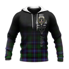 Russell Modern Tartan Hoodie - Alba Celtic Style
