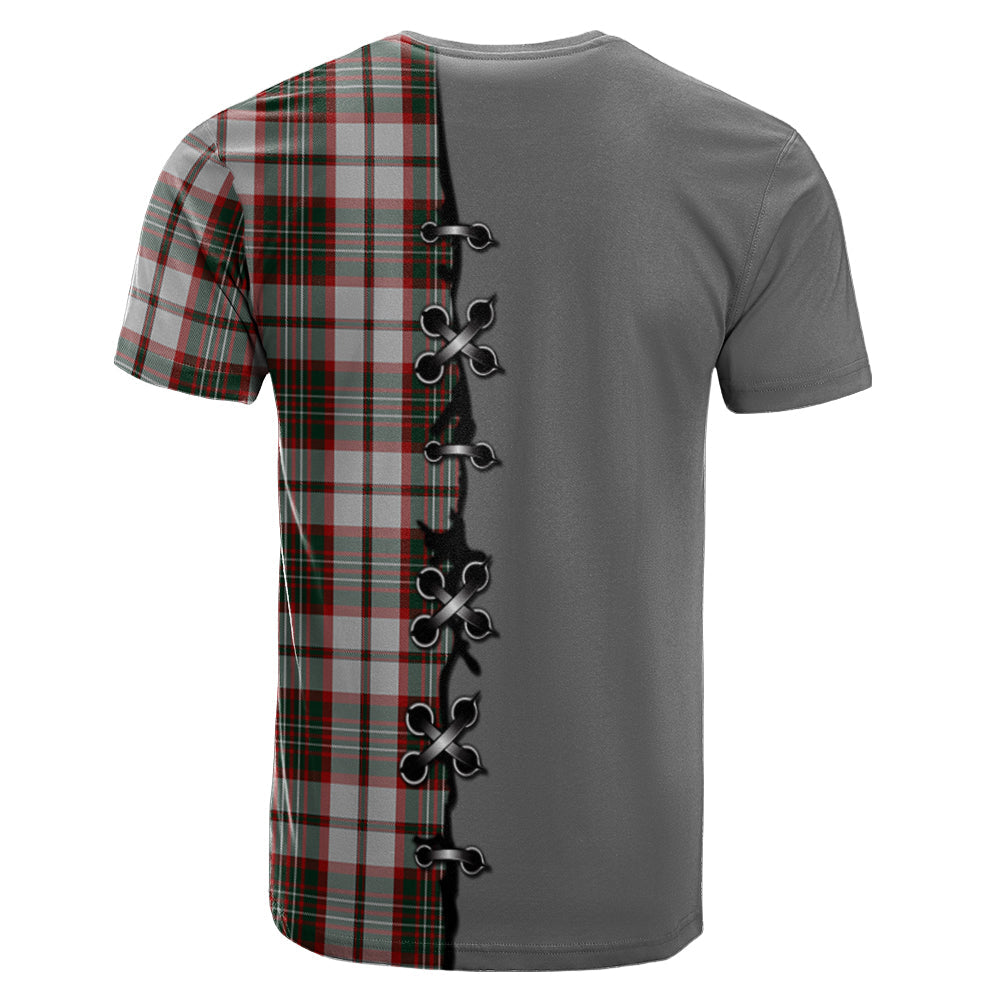 Scott Dress Tartan T-shirt - Lion Rampant And Celtic Thistle Style