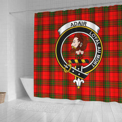 Adair Tartan Crest Shower Curtain