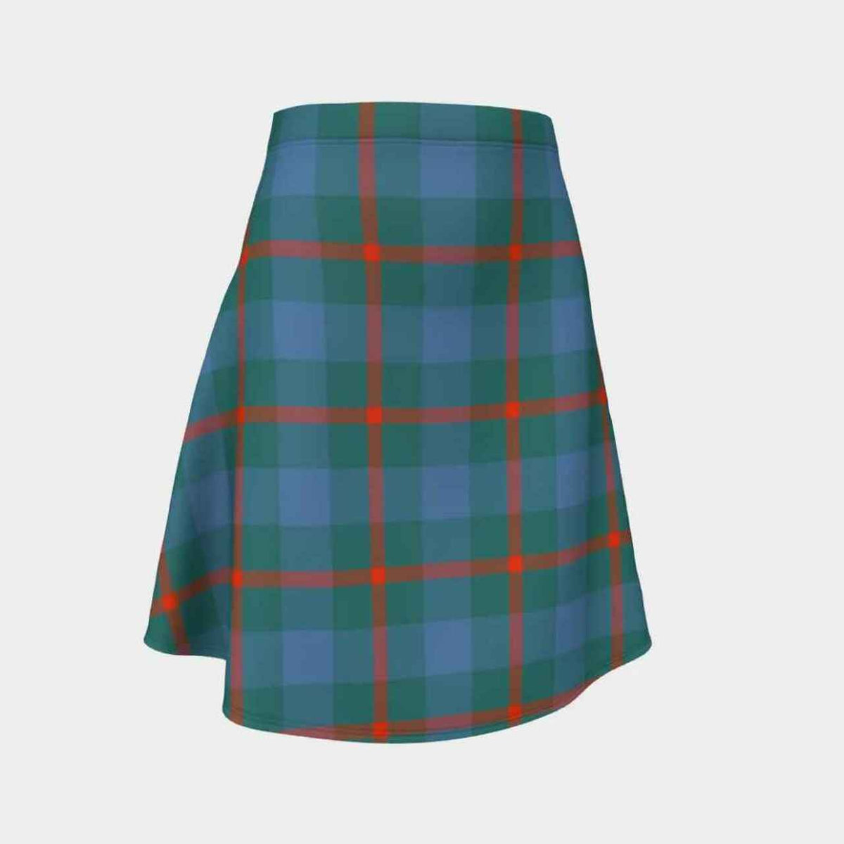 Agnew Ancient Tartan Flared Skirt