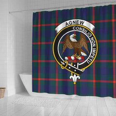 Agnew Tartan Crest Shower Curtain