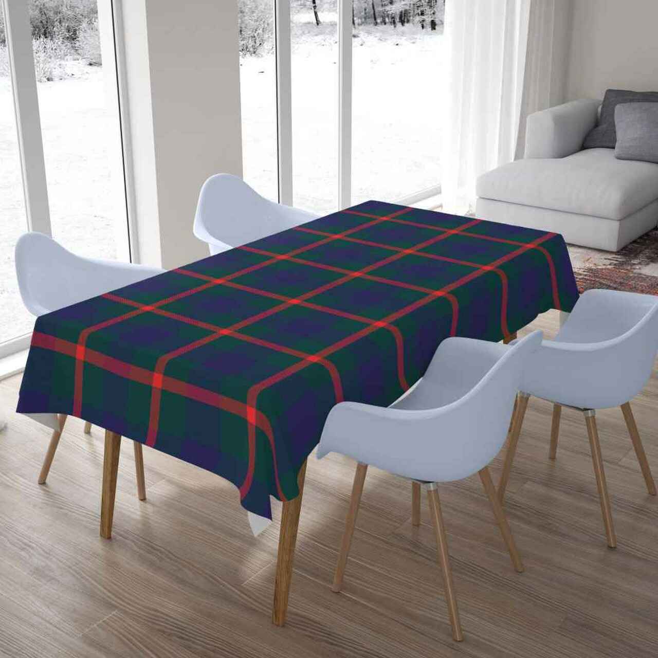 Agnew Modern Tartan Tablecloth