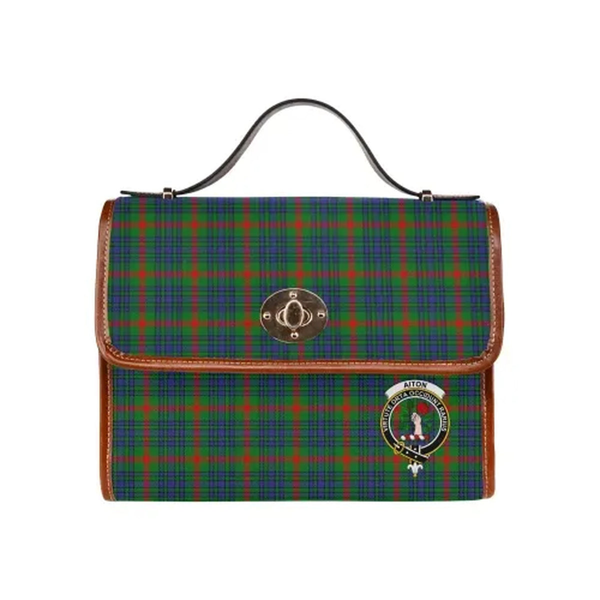 Aiton Tartan Canvas Bag