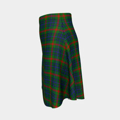 Aiton Tartan Flared Skirt