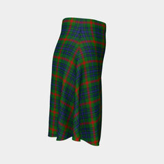 Aiton Tartan Flared Skirt