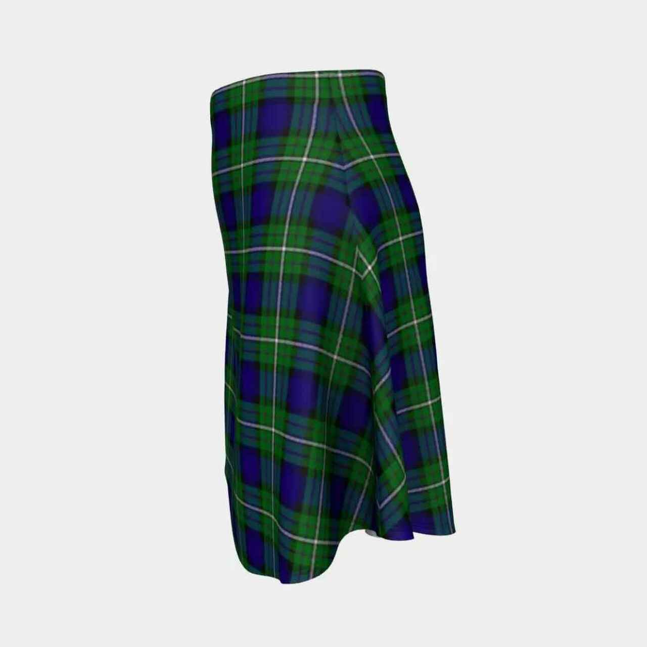 Alexander Tartan Flared Skirt