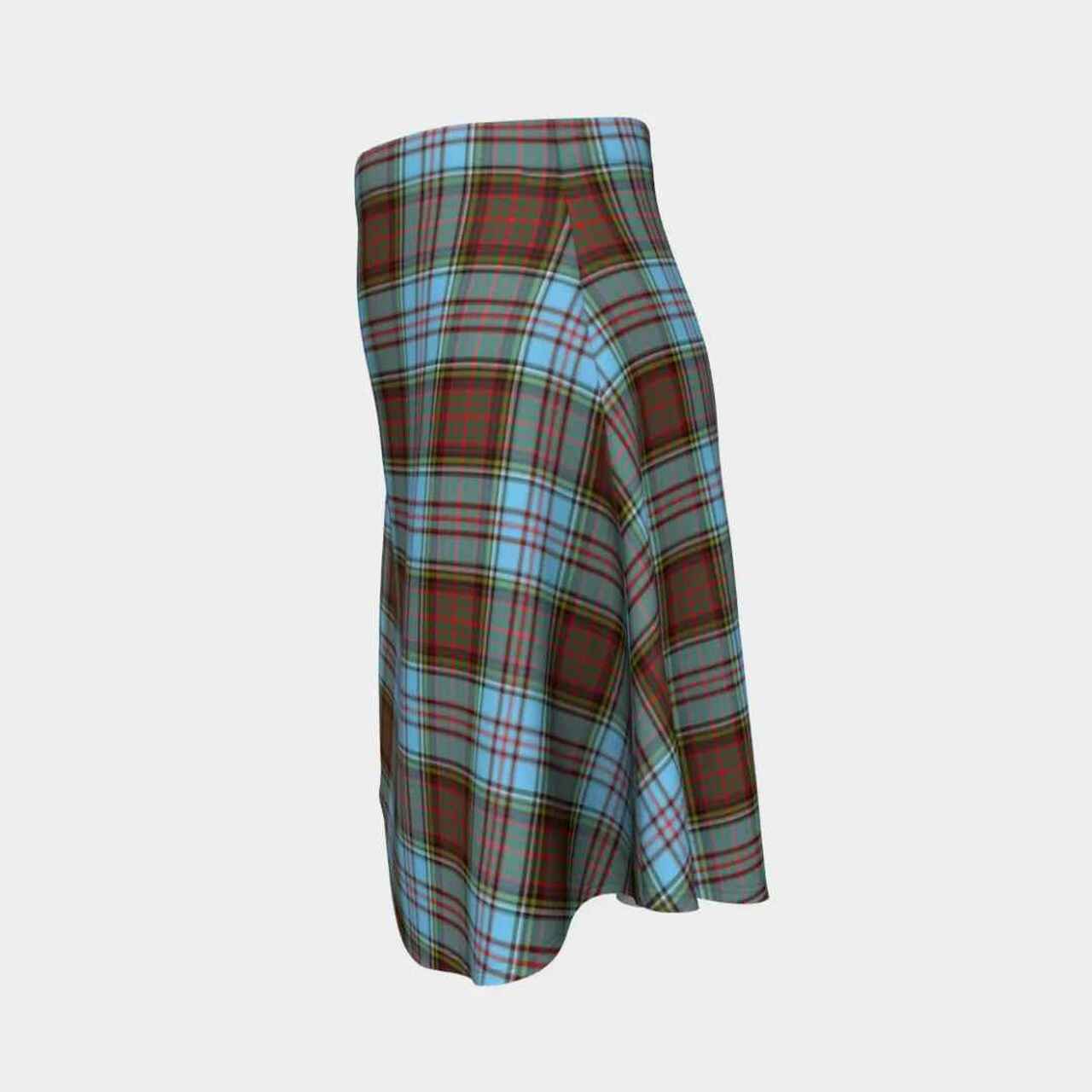 Anderson Ancient Tartan Flared Skirt