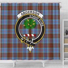 Anderson Tartan Crest Shower Curtain