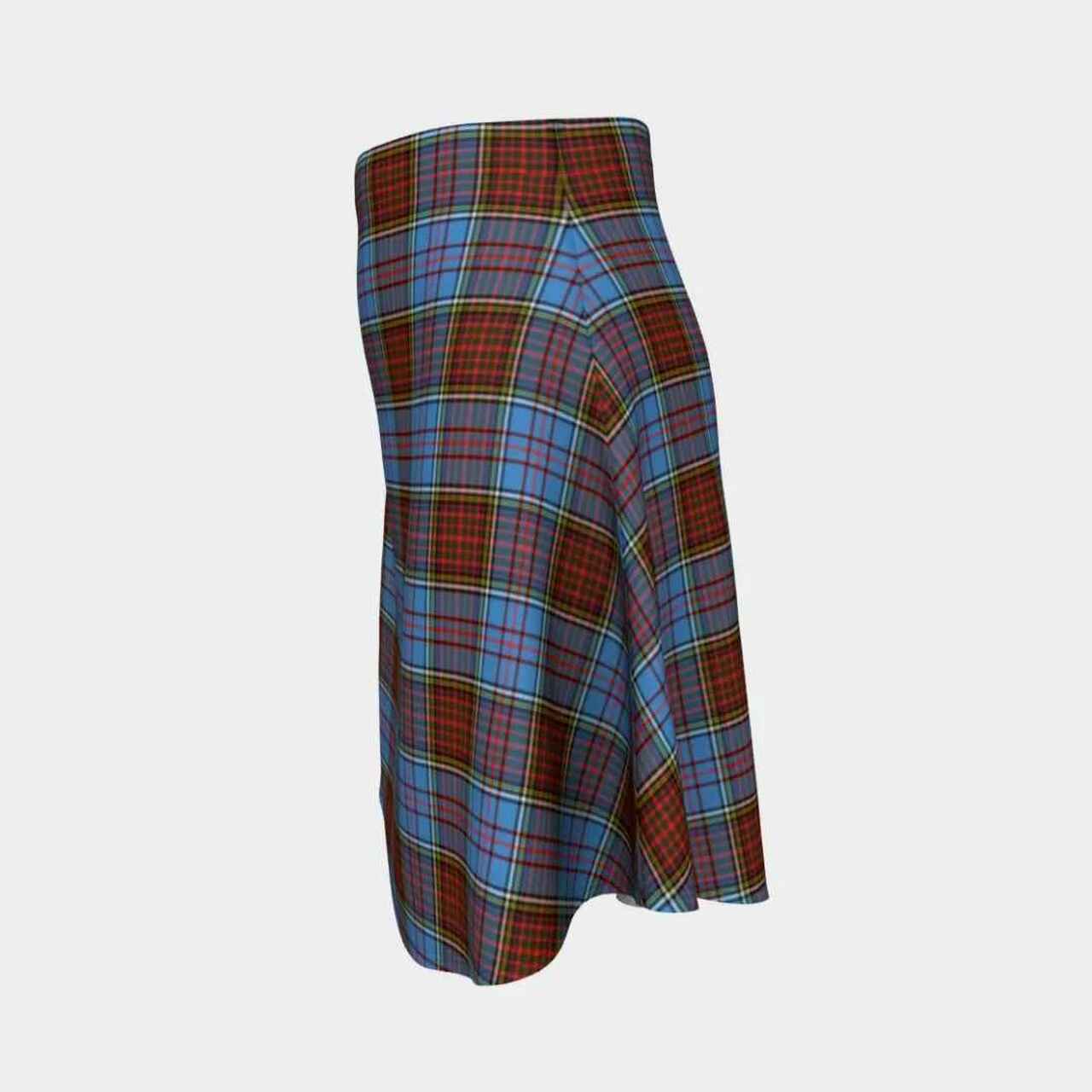 Anderson Modern Tartan Flared Skirt