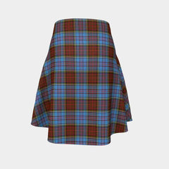 Anderson Modern Tartan Flared Skirt