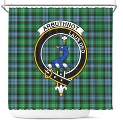 Arbuthnot Tartan Crest Shower Curtain