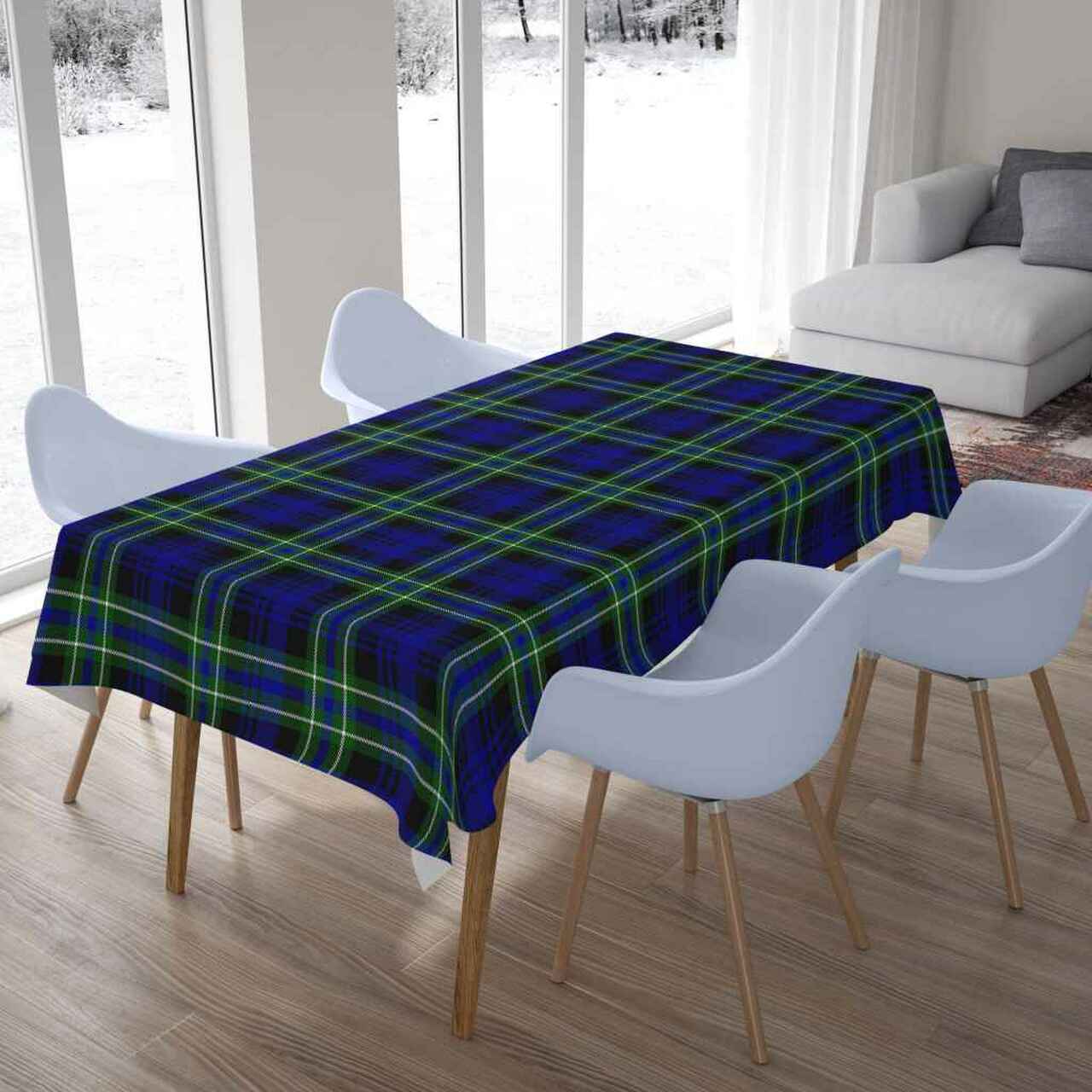 Arbuthnot Modern Tartan Tablecloth