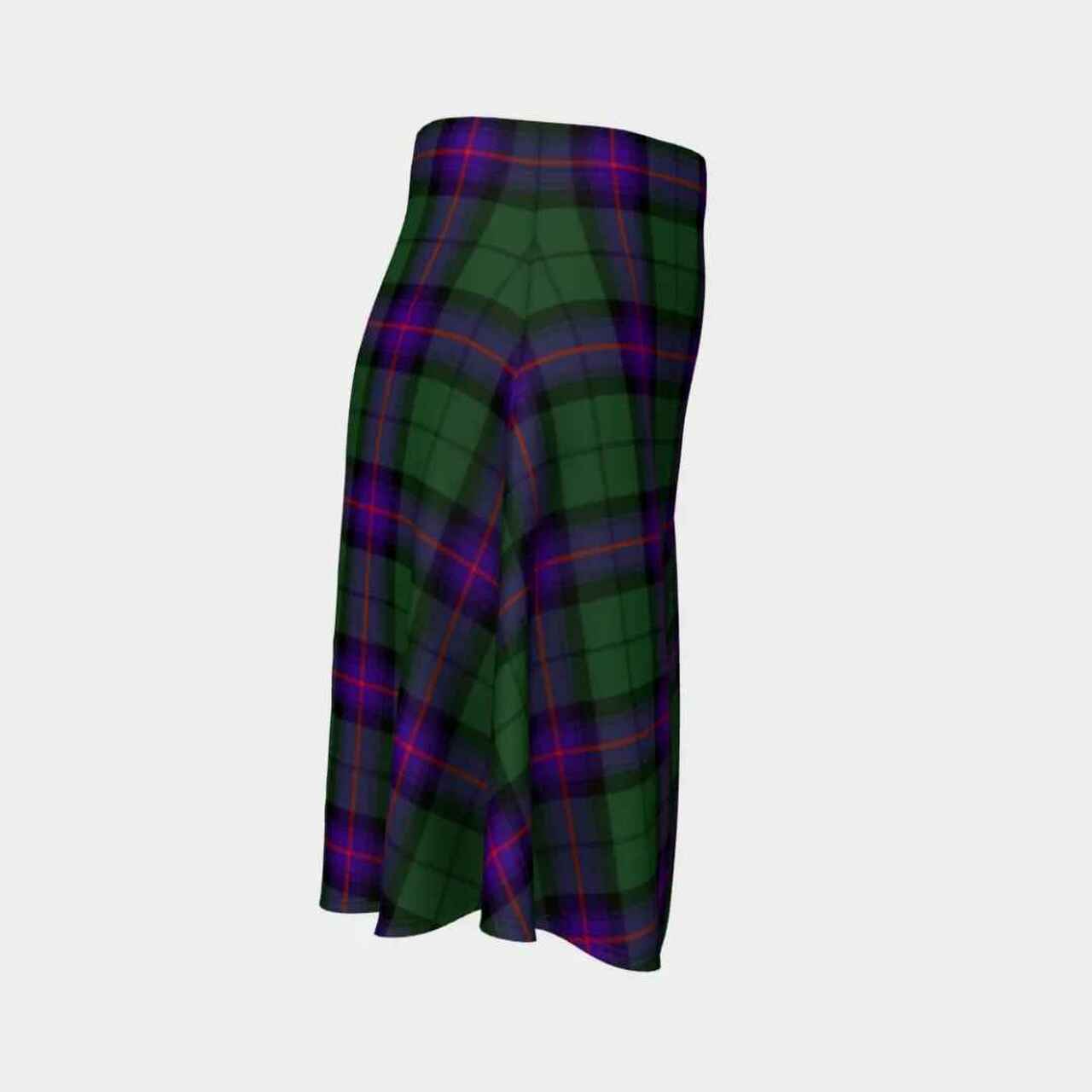 Armstrong Modern Tartan Flared Skirt