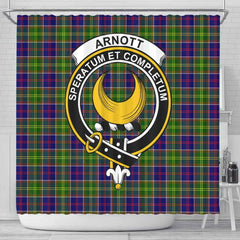 Arnott Tartan Crest Shower Curtain