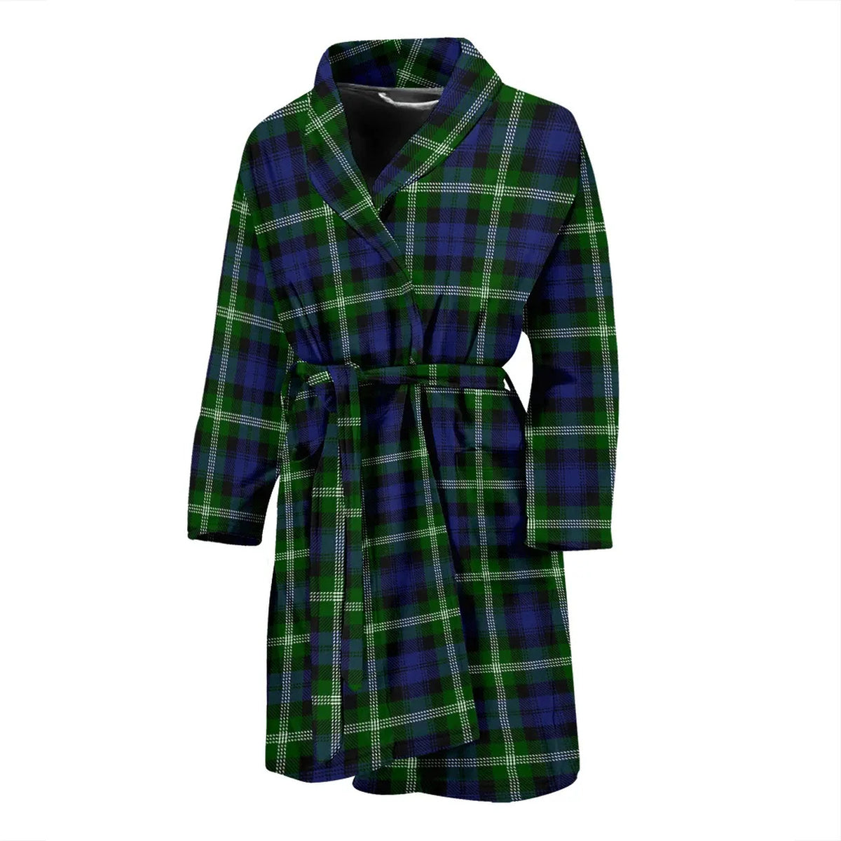 Baillie Modern Tartan Bathrobe