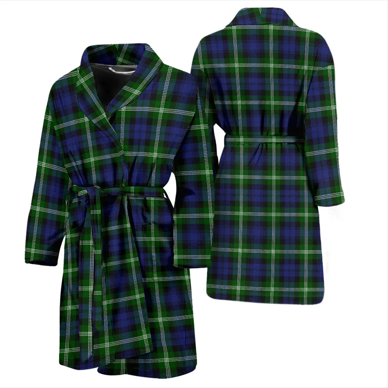 Baillie Modern Tartan Bathrobe