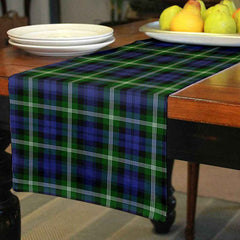 Baillie Modern Tartan Table Runner - Cotton table runner