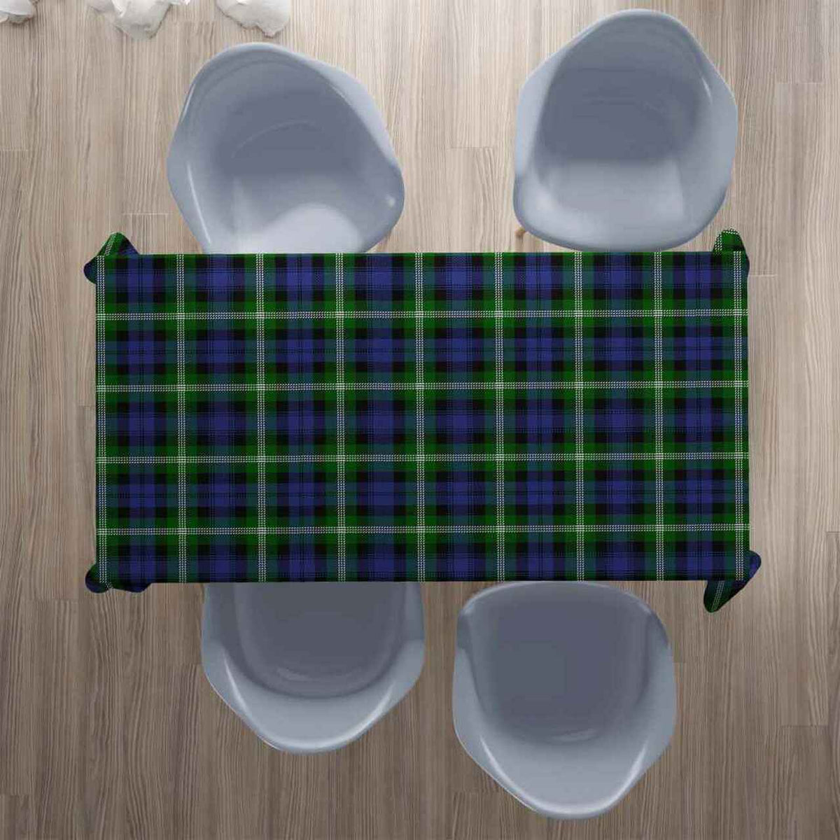 Baillie Modern Tartan Tablecloth