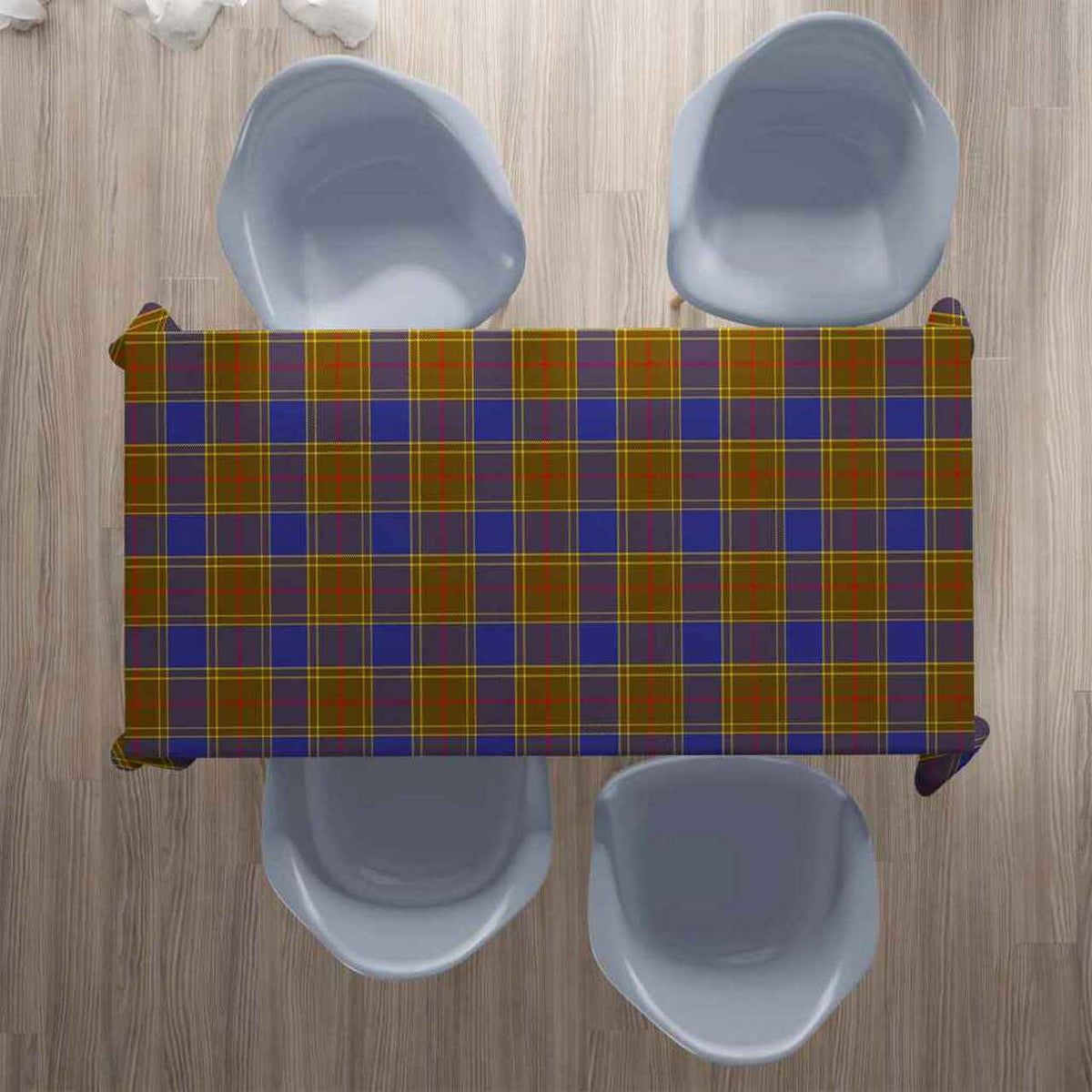 Balfour Modern Tartan Tablecloth