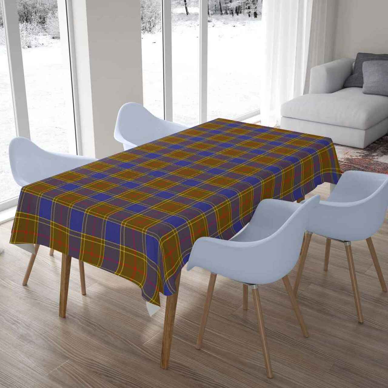 Balfour Modern Tartan Tablecloth