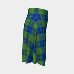 Barclay Hunting Ancient Tartan Flared Skirt