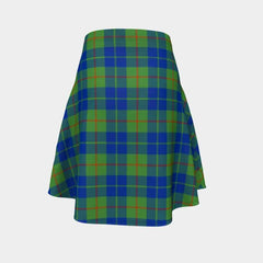 Barclay Hunting Ancient Tartan Flared Skirt