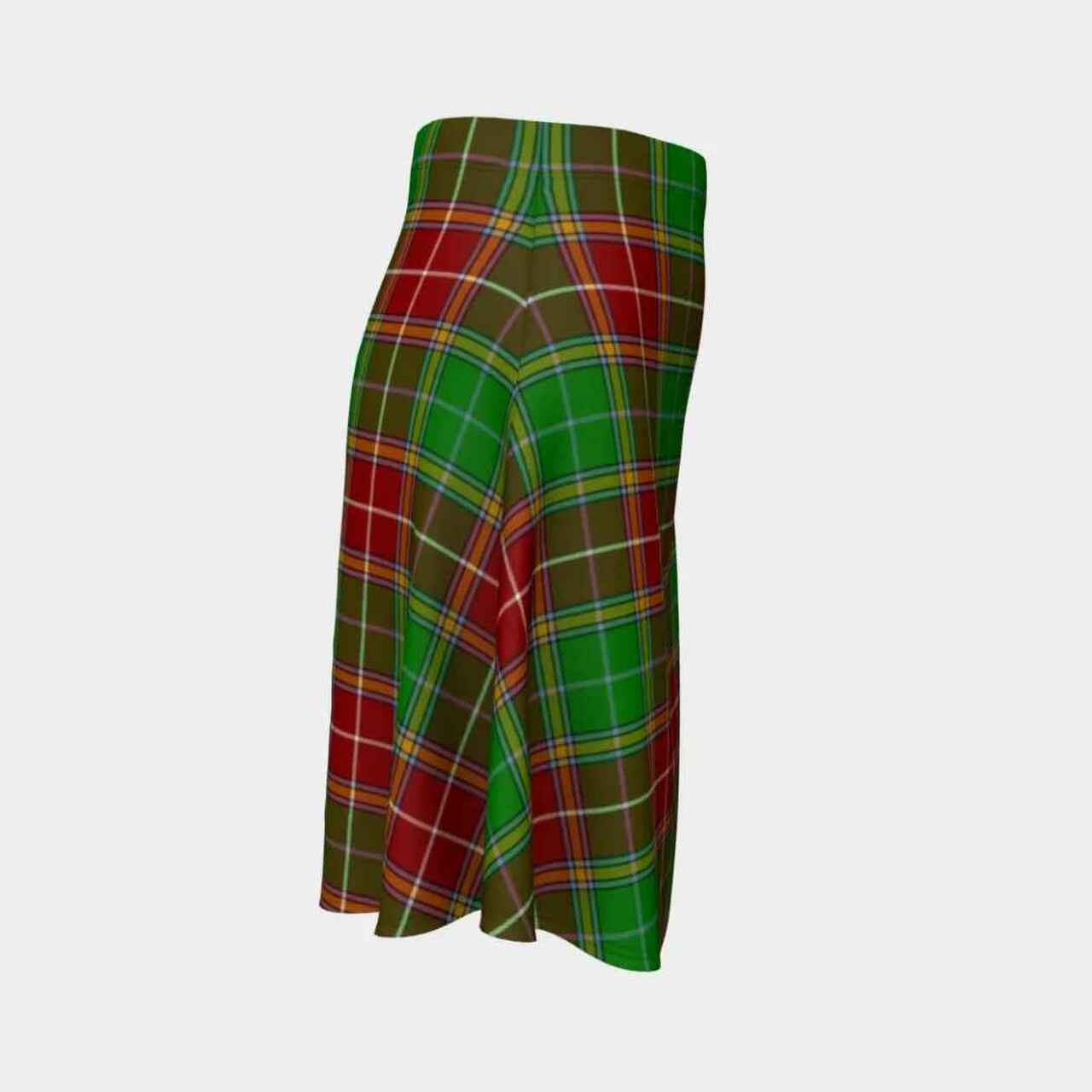 Baxter Modern Tartan Flared Skirt