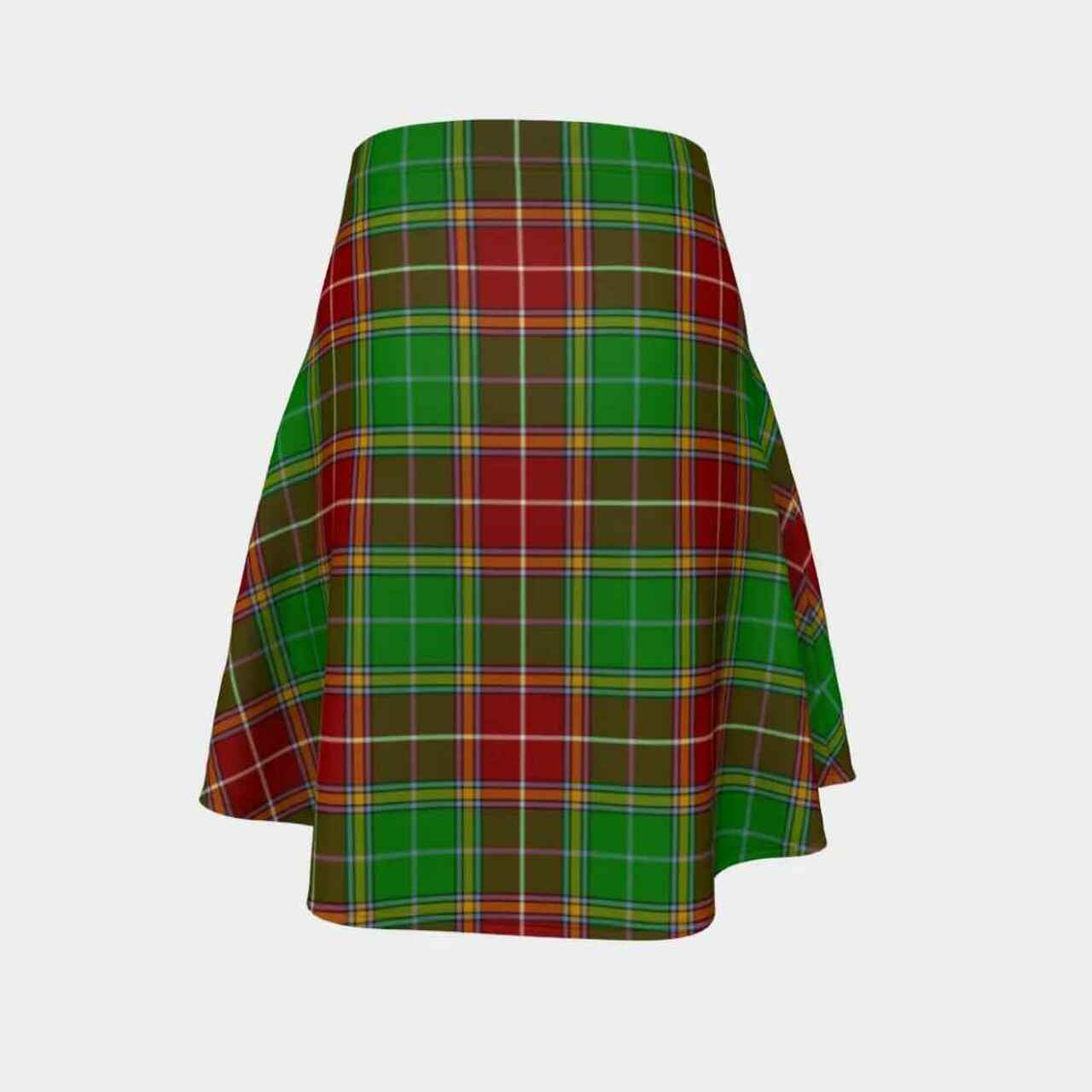 Baxter Modern Tartan Flared Skirt