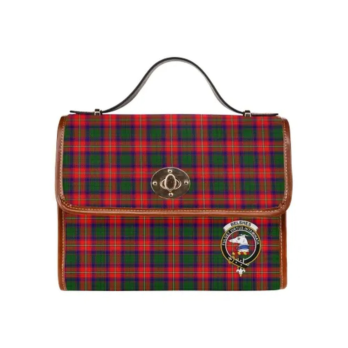 Belshes Tartan Canvas Bag