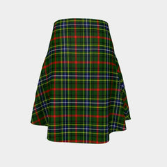 Bisset Tartan Flared Skirt