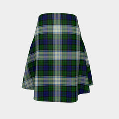 Blackwatch Dress Modern Tartan Flared Skirt