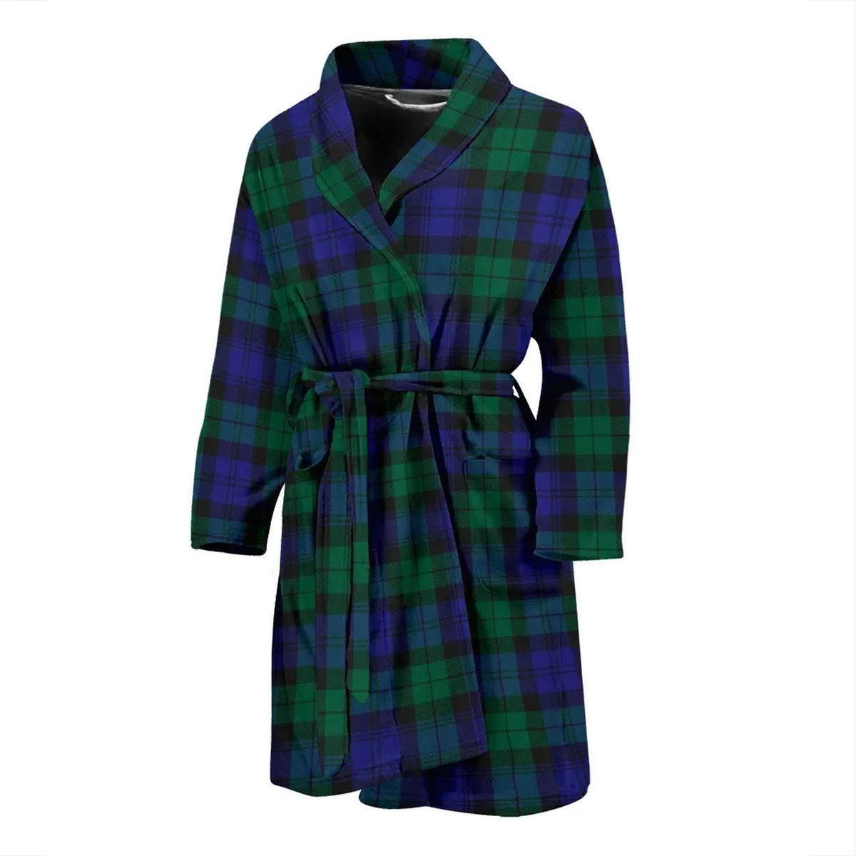 Blackwatch Modern Tartan Bathrobe