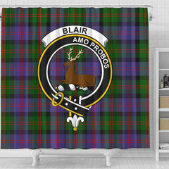 Blair Tartan Crest Shower Curtain