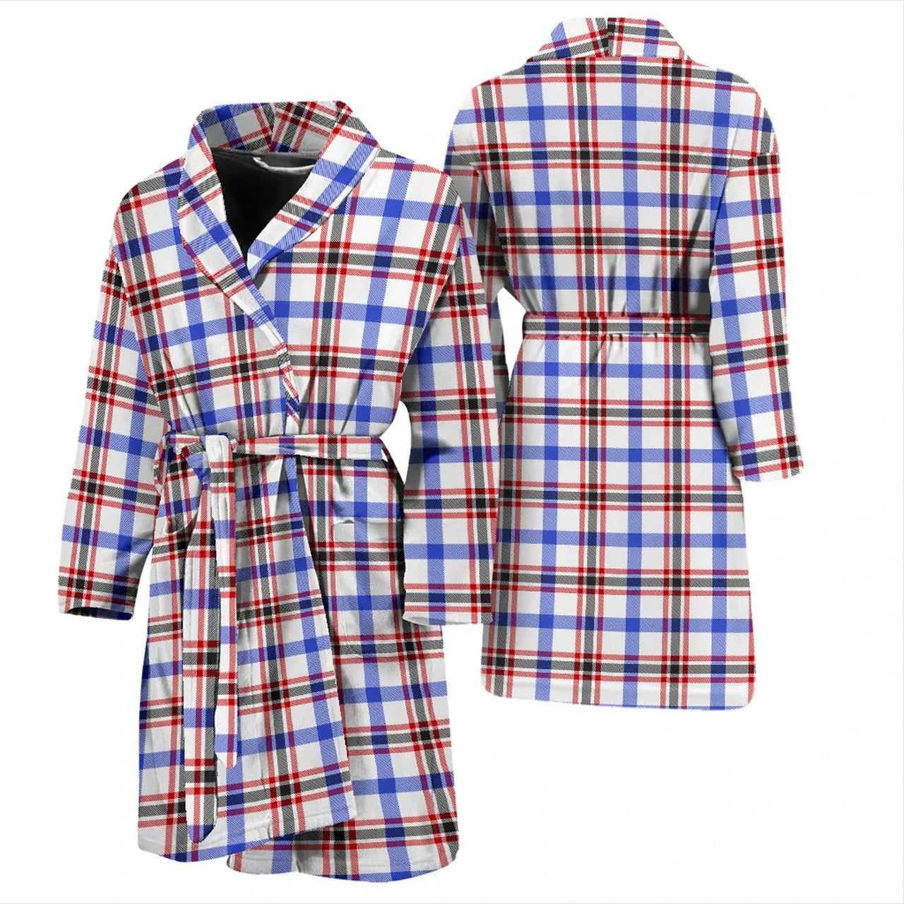 Boswell Modern Tartan Bathrobe