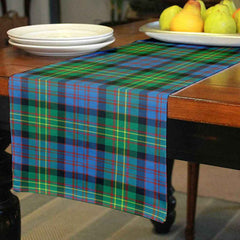 Bowie Ancient Tartan Table Runner - Cotton table runner