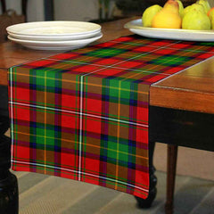 Boyd Modern Tartan Table Runner - Cotton table runner