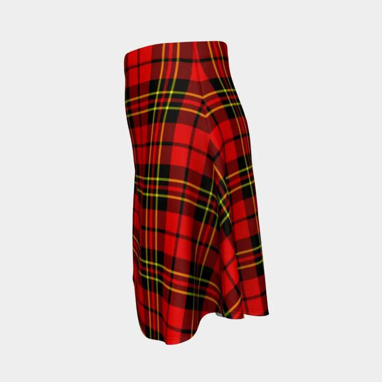 Brodie Modern Tartan Flared Skirt