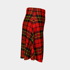 Brodie Modern Tartan Flared Skirt