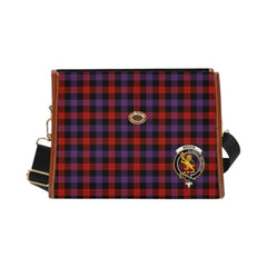 Brown Tartan Canvas Bag