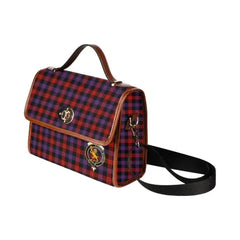 Brown Tartan Canvas Bag