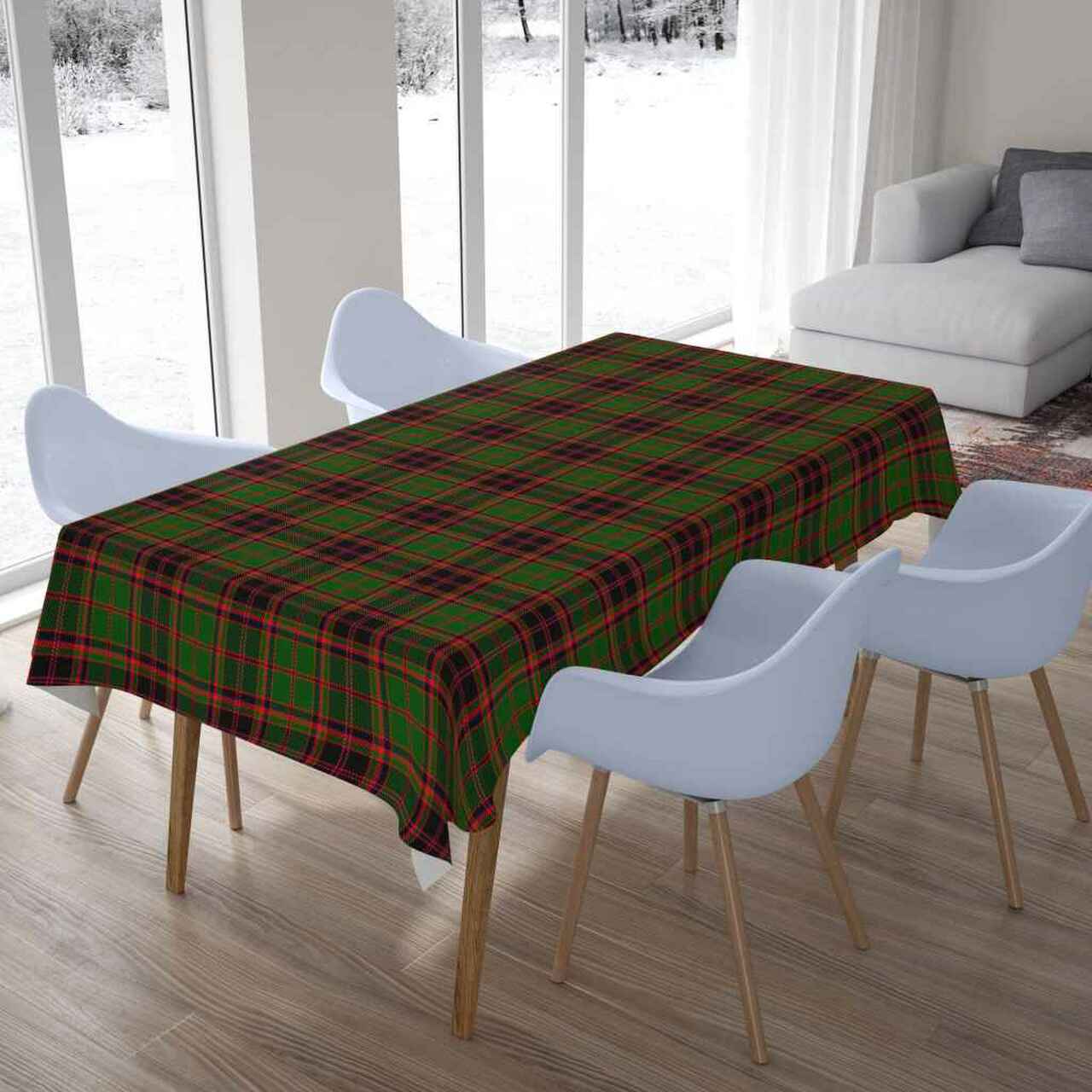 Buchan Modern Tartan Tablecloth