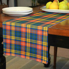 Buchanan Ancient Tartan Table Runner - Cotton table runner