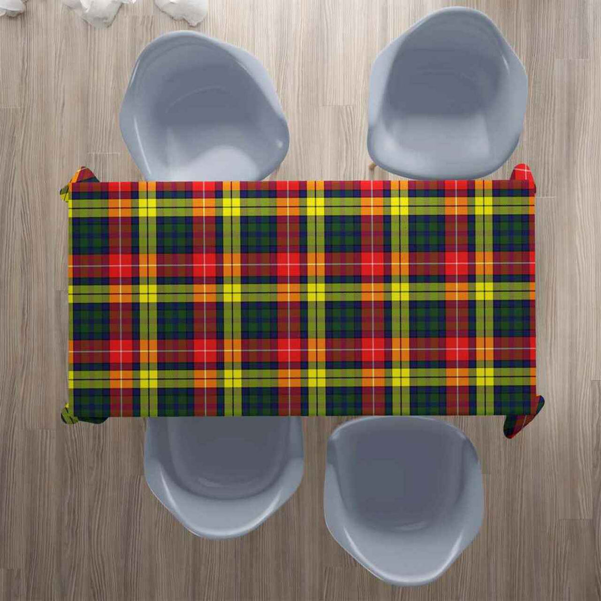 Buchanan Modern Tartan Tablecloth