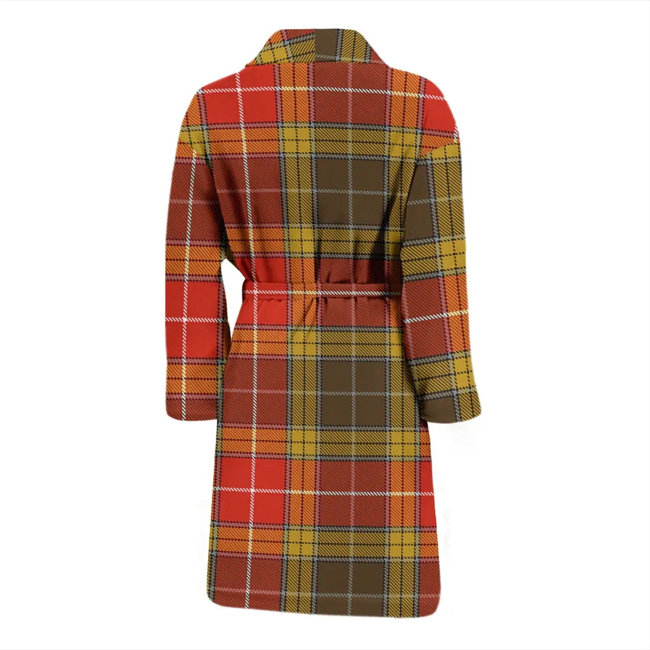 Buchanan Old Set Weathered Tartan Bathrobe